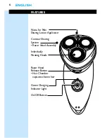 Preview for 6 page of Norelco 6705 X User Manual