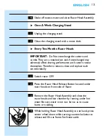 Preview for 13 page of Norelco 6705 X User Manual