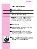 Preview for 15 page of Norelco 6756XL User Manual