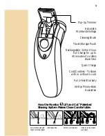 Предварительный просмотр 9 страницы Norelco 6828XL Owner'S Manual