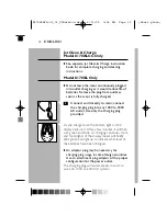 Предварительный просмотр 12 страницы Norelco 8170XL User Manual