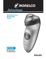 Norelco Advantage 6735X User Manual preview