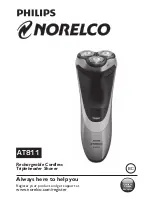 Preview for 1 page of Norelco at811 Directions For Use Manual