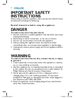 Preview for 4 page of Norelco AXE XA525 User Manual