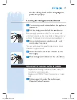 Preview for 19 page of Norelco AXE XA525 User Manual