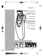 Предварительный просмотр 9 страницы Norelco Norelco Quadra 7616X Owner'S Manual