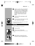 Предварительный просмотр 13 страницы Norelco Norelco Quadra 7616X Owner'S Manual