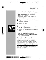 Предварительный просмотр 17 страницы Norelco Norelco Quadra 7616X Owner'S Manual