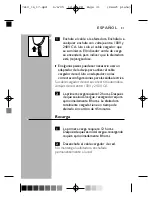 Предварительный просмотр 31 страницы Norelco Norelco Quadra 7616X Owner'S Manual