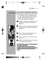 Предварительный просмотр 37 страницы Norelco Norelco Quadra 7616X Owner'S Manual