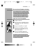 Предварительный просмотр 39 страницы Norelco Norelco Quadra 7616X Owner'S Manual