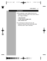 Предварительный просмотр 41 страницы Norelco Norelco Quadra 7616X Owner'S Manual