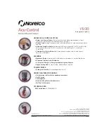 Предварительный просмотр 2 страницы Norelco Norelco T600 Brochure & Specs