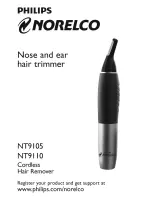 Norelco NT9105 Manual preview