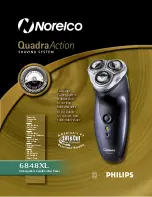 Norelco QuadraAction 6848XL Specifications preview