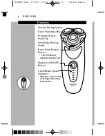 Предварительный просмотр 8 страницы Norelco QuadraAction 7865XL User Manual