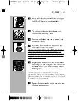 Предварительный просмотр 19 страницы Norelco QuadraAction 7865XL User Manual