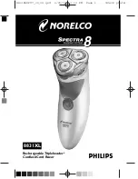 Preview for 1 page of Norelco Spectra 8831XL User Manual