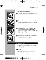 Preview for 11 page of Norelco Spectra 8831XL User Manual