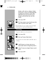 Preview for 16 page of Norelco Spectra 8831XL User Manual