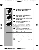 Preview for 18 page of Norelco Spectra 8831XL User Manual