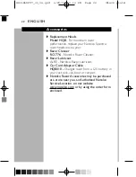 Preview for 22 page of Norelco Spectra 8831XL User Manual