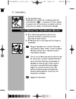 Preview for 38 page of Norelco Spectra 8831XL User Manual