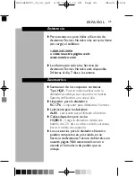 Preview for 45 page of Norelco Spectra 8831XL User Manual