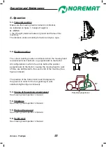 Preview for 22 page of NOREMAT AXIONA 45 Operator'S Manual