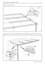 Preview for 11 page of Norfolk Greenhouses BCCPSW1800EXT Assembly Instructions Manual