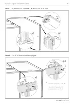 Preview for 11 page of Norfolk Greenhouses BCCPSW3820+G Assembly Instructions Manual