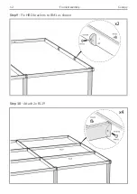 Preview for 12 page of Norfolk Greenhouses BCCPSW3820+G Assembly Instructions Manual