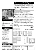 Norfolk Greenhouses Highclere 10x10 Assembly preview