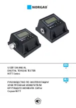 Preview for 1 page of NORGAU NITT Series User Manual