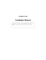 Noritsu LS-1100 Installation Manual preview