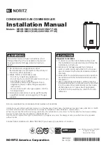 Noritz GHQ-C2801WX-FF US Installation Manual preview