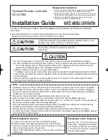 Предварительный просмотр 34 страницы Noritz GQ-2857WX-F US Installation Manual