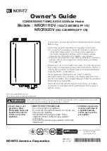 Noritz GQ-C2660WXQ-FF US Owner'S Manual preview