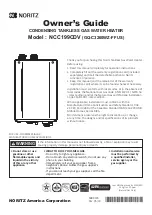 Preview for 1 page of Noritz GQ-C3260WZ-FF US Owner'S Manual