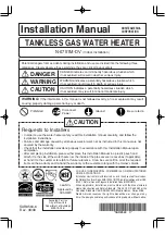 Preview for 1 page of Noritz N-0751M-DV Installation Manual