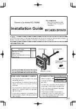 Preview for 27 page of Noritz N-0751M-DV Installation Manual