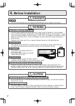 Preview for 4 page of Noritz N-0842MC-DV Installation Manual