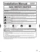 Preview for 35 page of Noritz N-084M-ASME Owner'S Manual