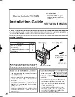 Предварительный просмотр 30 страницы Noritz N-0931M-DV Installation Manual