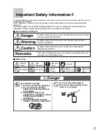 Preview for 3 page of Noritz N-132M Owner'S Manual And Installation Manual