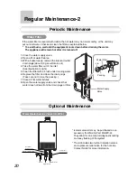 Preview for 20 page of Noritz N-132M Owner'S Manual And Installation Manual