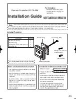 Preview for 35 page of Noritz NCC199-DV Installation Manual