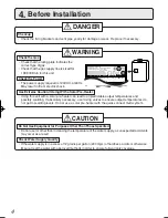 Предварительный просмотр 4 страницы Noritz NRC111-SV Installation Manual