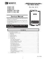 Noritz NRC661-DV Service Manual preview