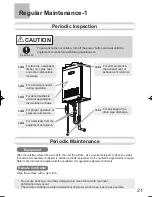 Preview for 21 page of Noritz NRC98-DV Owner'S Manual